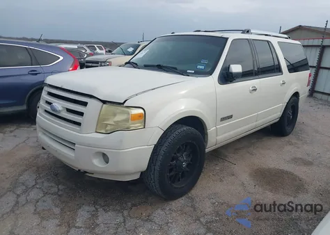 2008 Ford Expedition El Limited z USA, uszkodzony, nr VIN 1FMFK20528LA72562